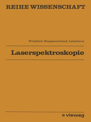 cover image of Laserspektroskopie